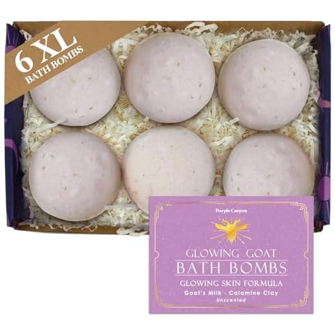 Purple Canyon Glowing Goat Bath Bombs Cover