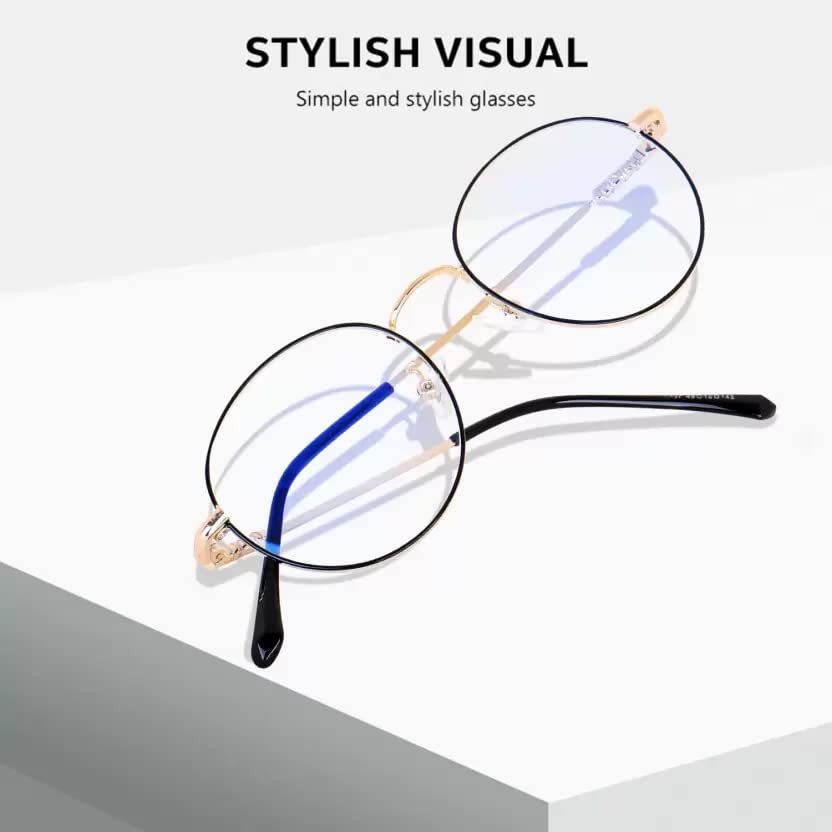 Buy VILEN RAY Blue Light Glasses for Men Women Round UV Blocking Filter