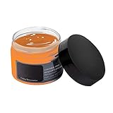 Capacidad: 50 ml lā vestmon Zapatos Crema schuhglanz, Multiusos para Crema Piel Crema Colorante Piel Fleck Cera betún para Zapatos, Bolso de Mano, sofá y Otros artículos de Piel, 50 ML marrón Claro