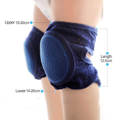 Baby Knee Pads for Crawling,Crawling Knee Pads Adjustable Protector Knee Pads for Toddler 3 Pairs