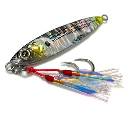 輝龍(Kiryu) ジグバレット(JIG BULLET) メタルジグ (15g, #6 コノシロ) 1枚目