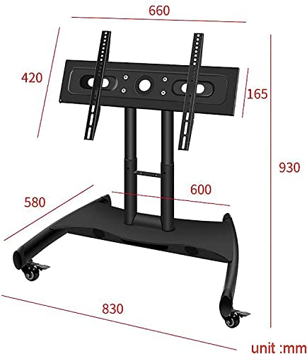 Soporte móvil para TV de 32 a 65 pulgadas con ruedas miniatura 2