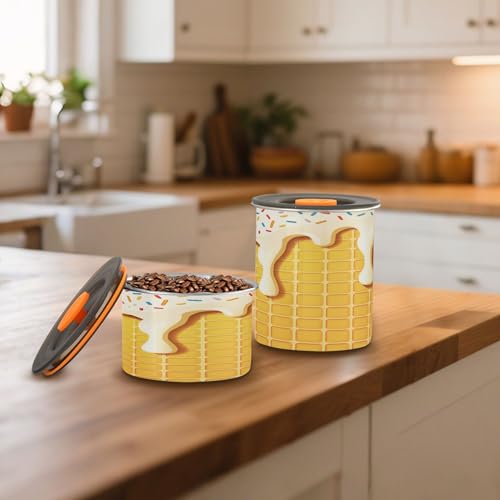 Contenedor hermético de acero para café Kigai 500 ml miniatura 7