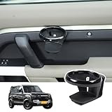 Bekantogy Car Cup Holder Compatible with Land Rover Defender 90 110 130 2020-2025 Expander Drink Holder Door Expansion Cup Holders Water Door Expansion Holders Interior Expanded Cup Holders