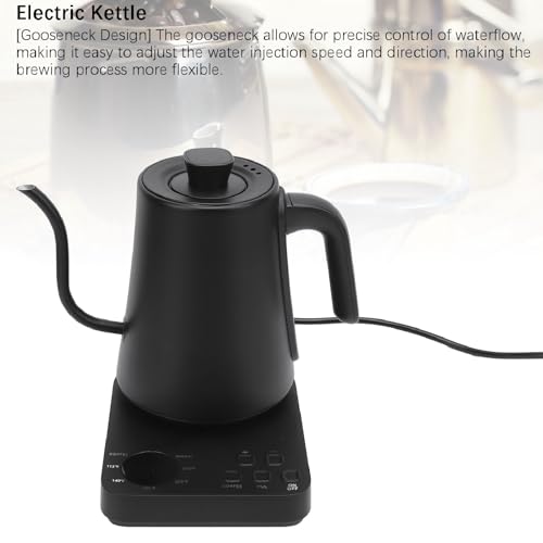 Tetera Eléctrica Acero Inoxidable 1200W 1000ml 5 Niveles miniatura 4
