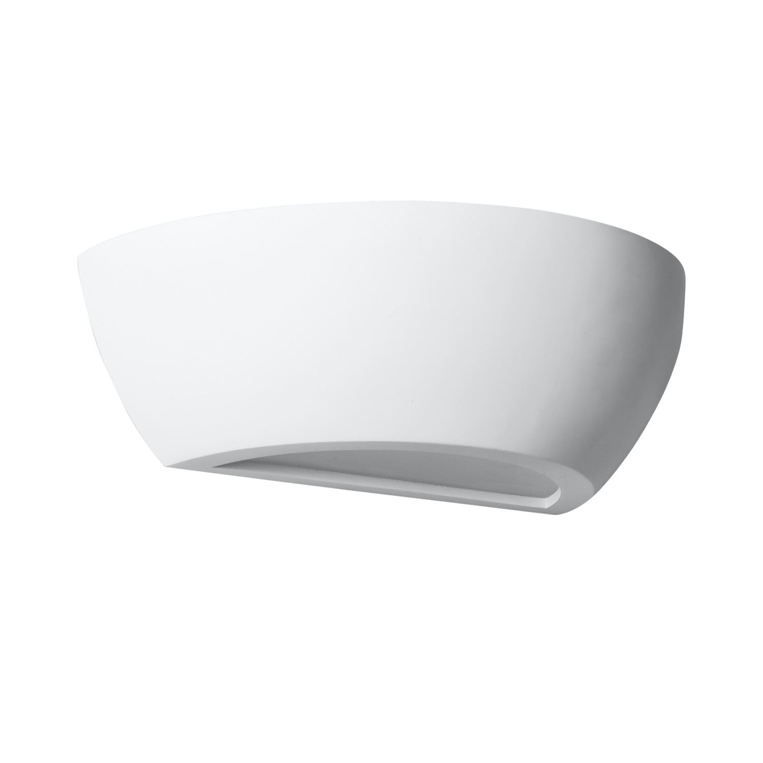 Mazzaro White E14 Plaster Wall Light - First Choice Lighting