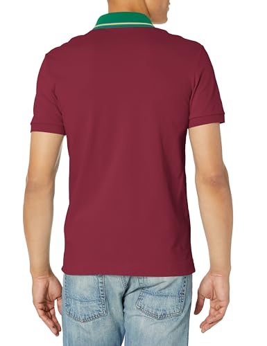 Image of Lacoste Mens Smart Paris Regular Fit Contrast Neck Polo Shirt