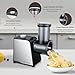 5 In 1 Electric vegetable slicer，300W Electric Cheese Grater Salad Shooter, One-Touch Easy Control, Electric Grater for Vegetables, Cheeses and NutsFor Home Kitchen