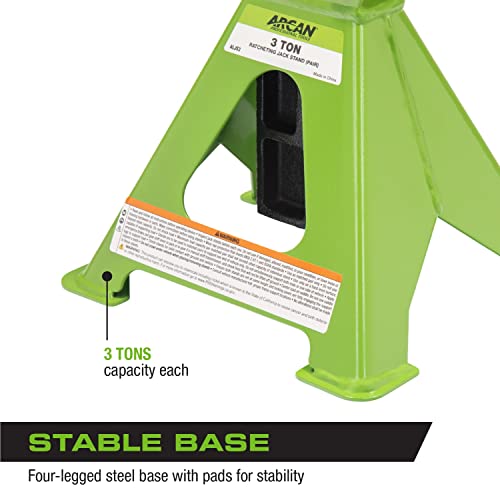 Arcan 3-Ton Steel Jack Stands (Aljs3) #TOP2