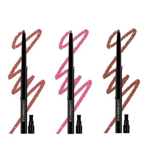 Image of Coloressence Pout Perfect Matte Lip Liner Combo Set of 3 Shades (Nude Combo) | Long Lasting | Lightweight | Highly Pigmented | Non-Drying Formula | Waterproof