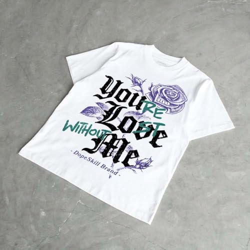 Image of DopeSkill Graphic Tee Streetwear Hip Hop Hypebeast Unisex T-Shirt Sneaker Colour Matching Shirts Inspired Motivation Quotes