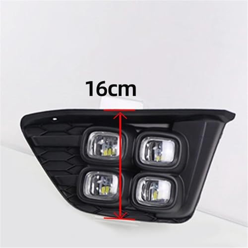 Feux de jour clignotants jaunes étanches pour Honda Jazz 2014-2016 - 2