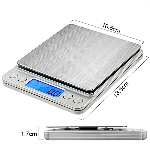 Mini Balança Digital De Cozinha Alta Precisão 0,1g Até 2000g