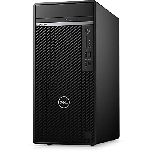 Dell Optiplex 7000 Series 7090 Tower Business Desktop, Intel Core I7-11700, 64Gb Ram, 2Tb Ssd + 2Tb Hdd, Dvd-Rw, Display Port, Wired Keyboard & Mouse, Wi-Fi, Windows 11 Pro, Black #TOP1
