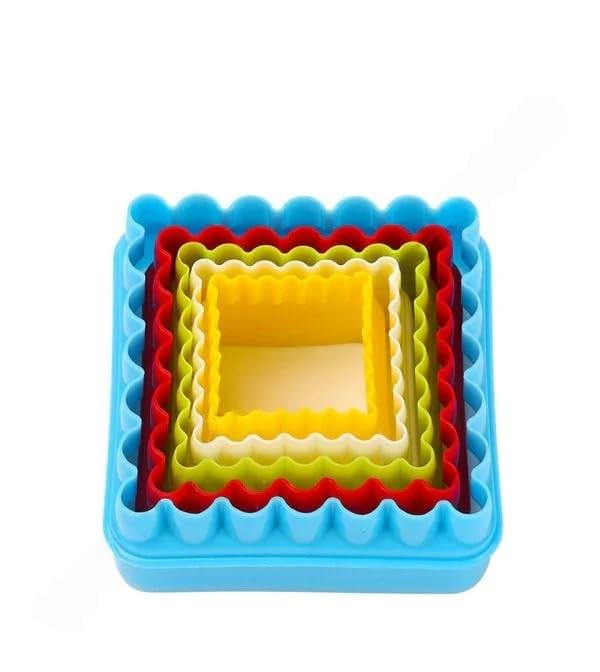 Cake Decor Cookie Cutters - 6 Pcs Set -1