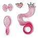 NICI- Set di Accessori Acconciature Collezione Soulmates Princess, Colore Rosa, 45881