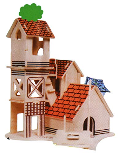 Webby 3D DIY Wooden Camp House Jigsaw Puzzle (B07M9P3GVN) Amazon Price History, Amazon Price Tracker