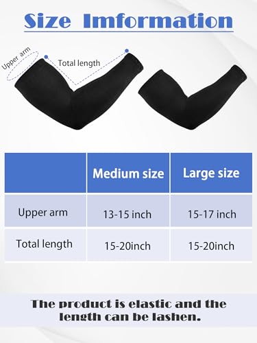 Image of Boao 10 Pcs UV Arm Sleeves Tattoo Cover