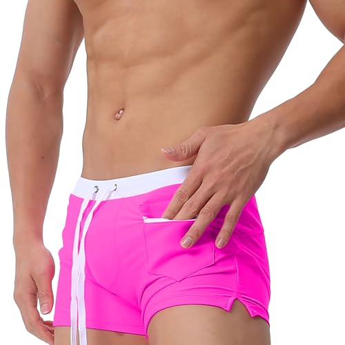 Haut de maillot de bain noir et culotte garcon pour la plage
