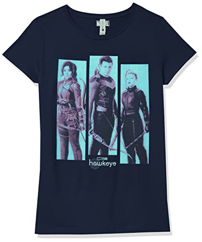 T-shirt Hawkeye Marvel fille XL bleu marine confortable qui ne rétrécit pas