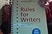 Rules for Writers with Tabs with 2009 MLA Update