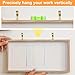 321Pcs Picture Hanging Kit - Picture Hangers Assorted Kit with Heavy Duty Wall Hooks, Sawtooth, Picture Wire, D Rings, Hardware Nails, Eye Hooks and Picture Hanging Tool for Frame Canvas Mounting