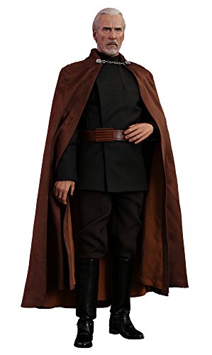 Hot Toys Star Wars: Movie Masterpiece Series Episode II: Attack of The Clones Count Dooku 1/6 Sixth Scale Collectible Figure MMS496