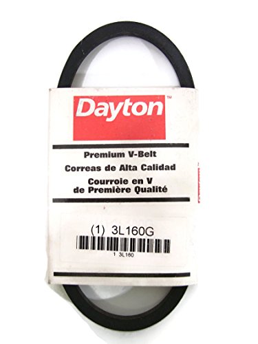 Pix Belts V-Belt, 3L160, Black, Industrial Machinery