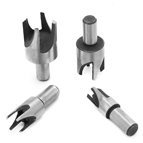 Set profesional de cortadores de tapones de madera miniatura 4