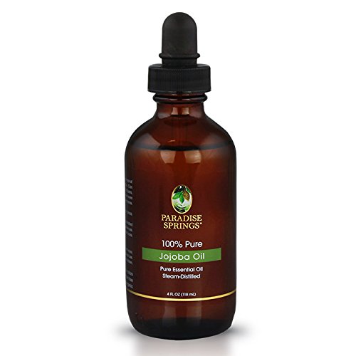 Paradise Springs Jojoba Essential Oil, 100% Pure and Natural Jojoba Essential Oil for Diffusers for Home Aromatherapy, Massage, Humidifiers, 4 fl oz (120ml)