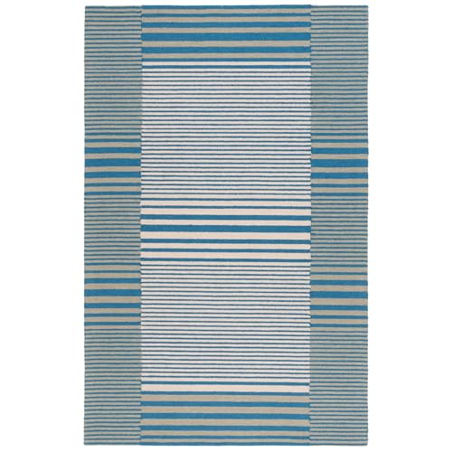 Image of Hand Tufted Wool Carpets Anti Shedding Rug Modern Carpets for Living Room Size 8x11 Feet