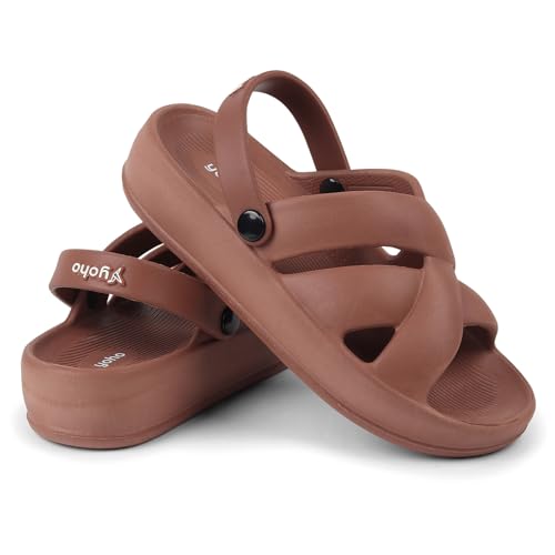 Image of YOHO Wanderz Clogs for Women | Soft EVA Cushioned Footbed | Lightweight with Bold Sole, Waterproof