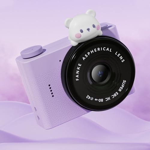 Cámara digital compacta para niños 20MP con doble lente miniatura 5