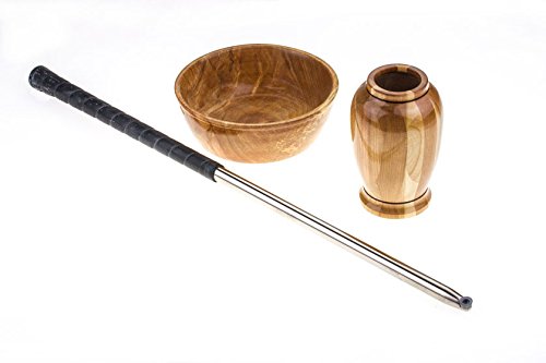 Simple Woodturning Tools Simple Shear Cutting Finisher - Carbide Turning & Hollowing Tool with Golf Grip Handle for Wood Lathe, USA Made, Stainless Steel