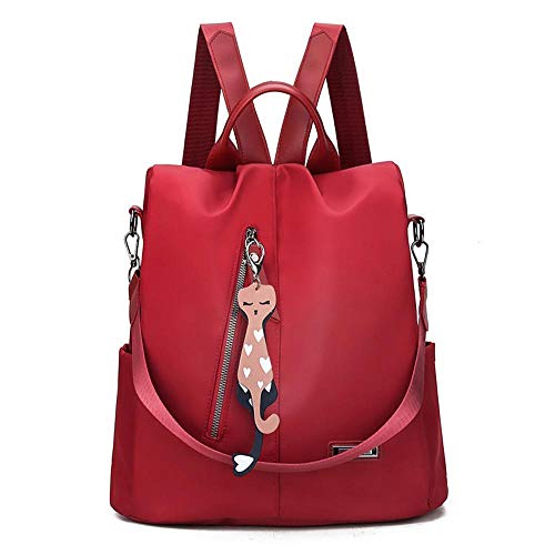 Mochila para hombres viaje ocio y ordenador de negocios color naranja