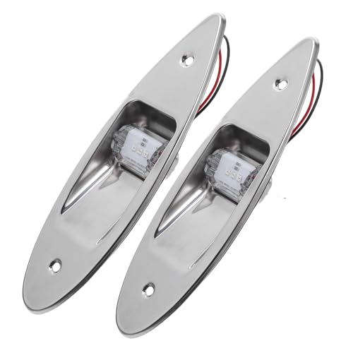 Lampes de proue inox et feux de navigation LED étanches de haute qualité
