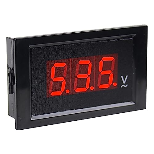 Voltmètre triphasé DL85-20 boîtier robuste affichage net - 2