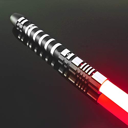 Yddsaber Lightsaber Rgb 16 Colors Changing Metal Aluminum Hilt, Ghost Premium Force Fx Black Series Light Saber With 3 Mode Sounds,For Adults, Support Real Heavy Dueling (Set Of 2(Black)) #TOP6