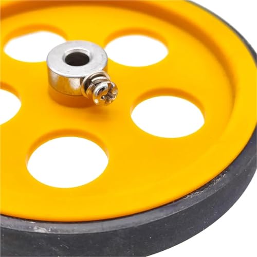 Roue de compteur d'encodeur 300mm anti-glissement pour des mesures exactes - 7