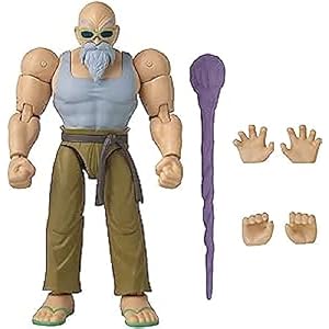 Dragon Ball Super – Figurine Dragon Stars – Master Roshi, Tortue Géniale
