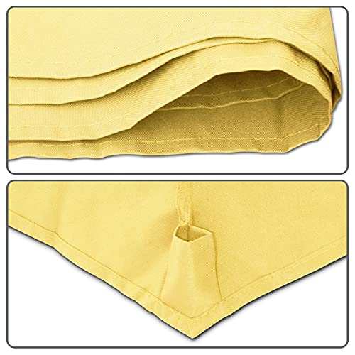 Strong Camel Replacement Canopy Cover For 10' Patio Half Umbrella 10Ft 5 Ribs Half Umbrella (Beige) #TOP6