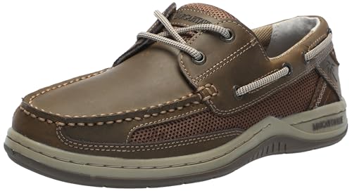 Margaritaville Men's Padded Tongue and Collar 2-Eye Lace Up Boat Shoe
