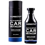 The Pro Stuff Multi-Surface Car Detailer | Vinyl, Rubber, and Plastic Restorer for Cars | Easy Apply, Long Lasting, No-Residue Formula | UV Protection | 10 fl oz