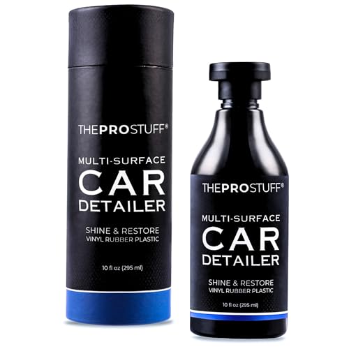 The Pro Stuff Car Plastic Restorer | Professional Black Trim