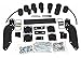 Performance Accessories, Nissan Frontier 2WD and 4WD Non Crew Cab 3" Body Lift Kit, fits 2001 to 2004, PA40033, Made in America