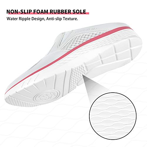Womens Mule Sneakers - Walking Shoes For Women With Arch Support, Orthopedic Slip On Clog For Ladies,Light Grey,11 #TOP2