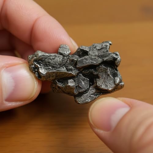 Makai echter Meteorit Sternschnuppe mit Echtheits-Zertifikat und individueller Widmung zum selber beschriften & Geschenkbox (Aufbewahrungsbox mit Zertifikat)