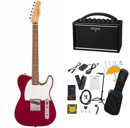 Squier/Classic Vibe Custom Esquire Laurel FB Parchment Pickguard Candy Apple Red KATANA MINI �A���v�t��13�_�Z�b�g�I