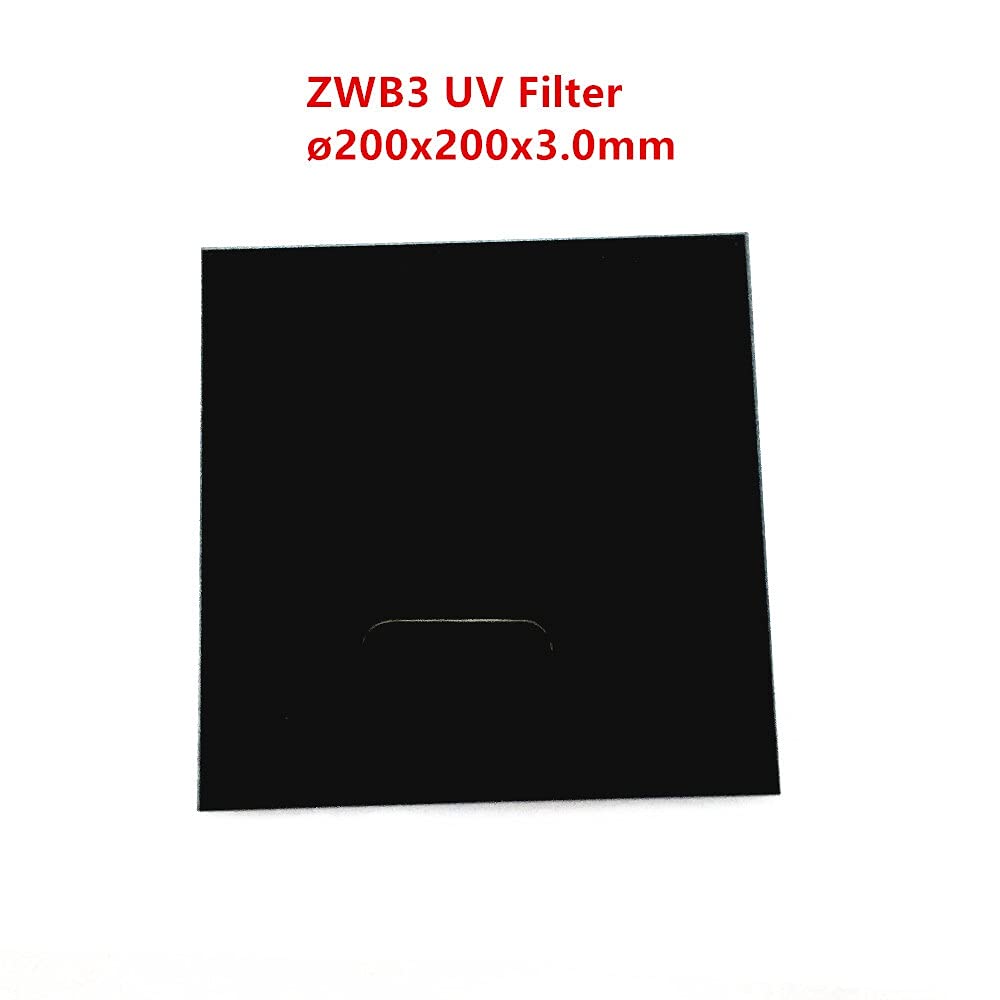 Amazon.com: 200 200 3.0mm UV Pass Filter ZWB3 UG5 U-330