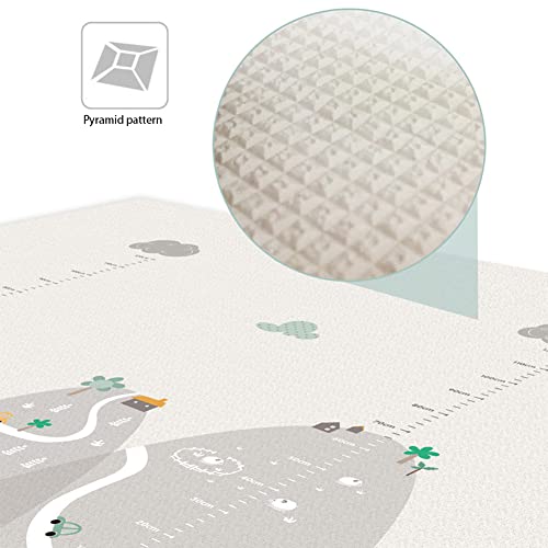 Babyspatmat,Waterdichte wasbare antislip spatmat - Draagbaar speelkleed Baby-eetkamerstoel Beschermend kussen Odavom - Afbeelding 4